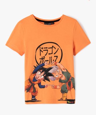 Tee-shirt à manches courtes avec motif manga garçon - Dragon Ball Z vue1 - DRAGON BALL Z - GEMO