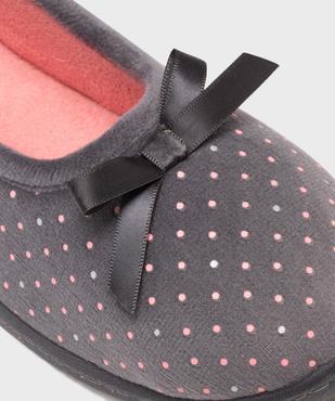 Chaussons ballerines femme - Isotoner vue6 - ISOTONER - GEMO