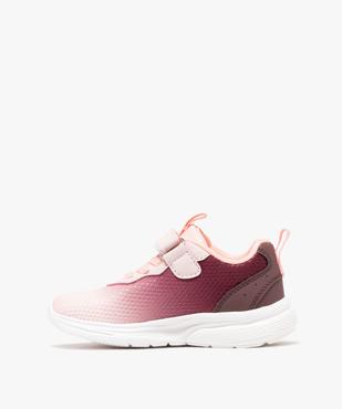 Baskets basses de running légères en mesh respirant fille vue4 - 5 MILES GEMO FOR GOOD - GEMO