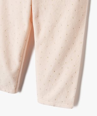 Pyjama en velours 2 pièces imprimées bébé vue2 - GEMO 4G BEBE - GEMO