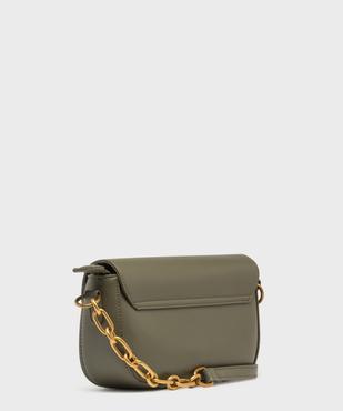 Sac à rabat avec bandoulière porté épaule femme vue3 - GEMO (ACCESS) - GEMO
