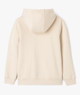 Sweat à capuche avec large motif brodé garçon - Camps United vue4 - CAMPS - GEMO