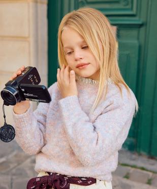 Pull en maille bouclette fille vue1 - GEMO (ENFANT) - GEMO