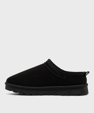 Chaussures slip-on fourrées à semelle crantée femme vue3 - 5 MILES - GEMO