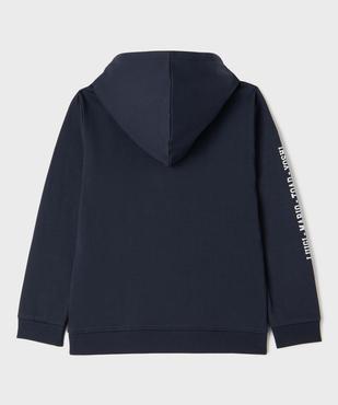 Sweat à capuche à motifs multicolores garçon - Super Mario vue3 - MARIO - GEMO