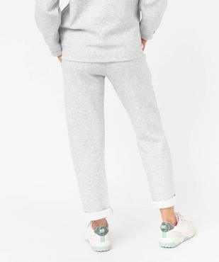 Pantalon de jogging femme spécial maternité vue3 - GEMO (MATER) - GEMO
