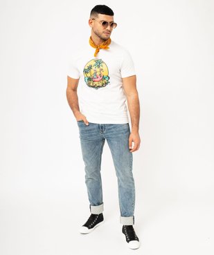 Jean neige coupe slim extensible homme vue5 - GEMO (HOMME) - GEMO