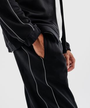 Pantalon de jogging avec liserés réfléchissants homme vue3 - GEMO (HOMME) - GEMO