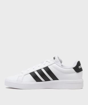 Baskets Grand Court 3.0 J garçon - Adidas vue3 - ADIDAS - GEMO