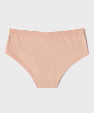 Shorties en coton stretch à motifs fille (lot de 3) vue3 - GEMO 4G FILLE - GEMO