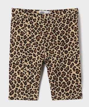 Cycliste en coton stretch fille vue1 - GEMO 4G FILLE - GEMO