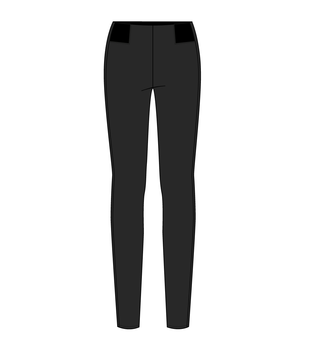 Legging en maille épaisse extensible à taille fantaisie femme vue1 - GEMO(FEMME PAP) - GEMO