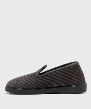 Chaussons confort en velours côtelé homme vue4 - G'FLEX GEMO FOR GOOD - GEMO
