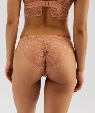 Culotte en dentelle femme vue2 - GEMO(HOMWR FEM) - GEMO