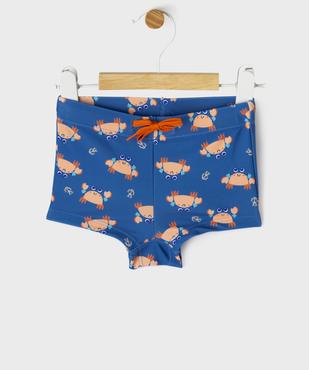 Maillot de bain à motifs crabes bébé garçon vue1 - GEMO(BEBE DEBT) - GEMO