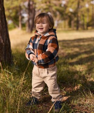 Pantalon en velours côtelé avec taille ajustable bébé garçon - LuluCastagnette vue4 - LULUCASTAGNETTE - GEMO