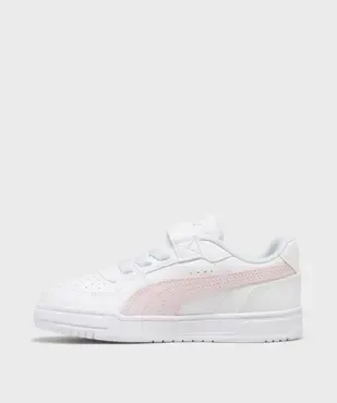 Baskets à scratch et lacets élastiqués ado fille - Puma vue3 - PUMA - GEMO