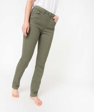 Pantalon coupe Regular taille normale femme vue2 - GEMO 4G FEMME - GEMO