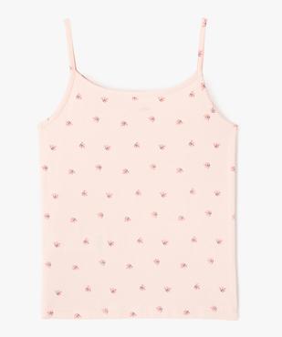 Débardeur à fines bretelles fille vue3 - GEMO (ENFANT) - GEMO