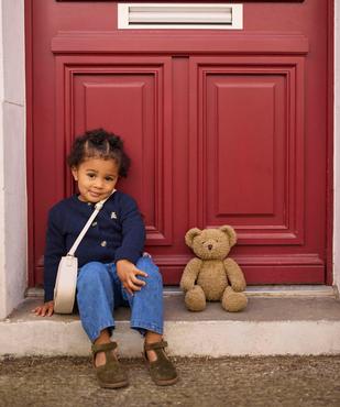 Gilet col rond bébé fille - LuluCastagnette vue4 - LULUCASTAGNETTE - GEMO