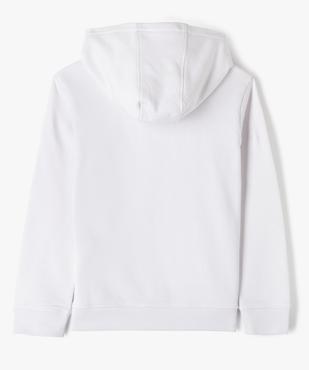 Sweat à capuche en molleton imprimé garçon vue3 - GEMO (JUNIOR) - GEMO