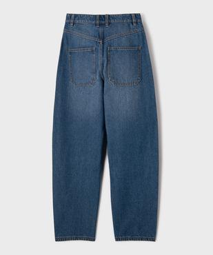 Jean mum taille haute fille vue4 - GEMO 4G FILLE - GEMO