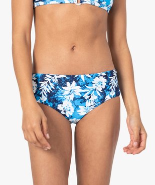 Bas de maillot de bain femme forme shorty vue1 - GEMO 4G FEMME - GEMO