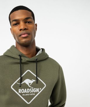 Sweat à capuche intérieur molletonné homme - Roadsign vue2 - ROADSIGN D - GEMO