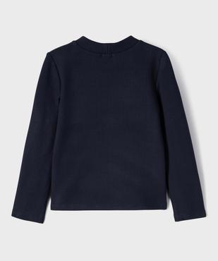 Tee-shirt manches longues doublure chaude fille - LuluCastagnette vue3 - LULUCASTAGNETTE - GEMO