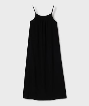 Robe longue à fines bretelles en viscose fille vue5 - GEMO 4G FILLE - GEMO