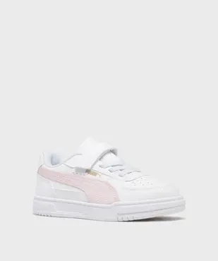 Baskets à scratch et lacets élastiqués ado fille - Puma vue2 - PUMA - GEMO