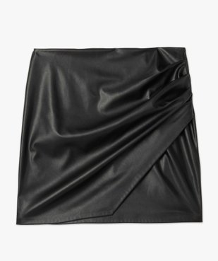 Jupe femme en matière synthétique imitation cuir vue4 - GEMO(FEMME PAP) - GEMO