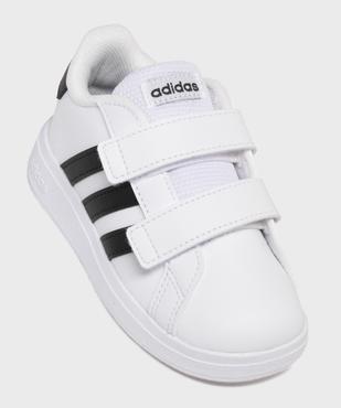 Baskets Grand Court 2.0 fermeture scratch bébé - Adidas vue5 - ADIDAS - GEMO