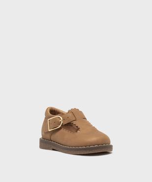 Chaussures salomé pailletées bébé fille - LuluCastagnette  vue2 - LULUCASTAGNETTE - GEMO