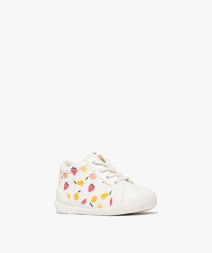 Chaussures montantes avec motifs fruits bébé fille - Lovely Wings vue2 - LOVELY WINGS GEMO FOR GOOD - GEMO