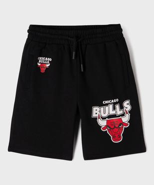 Bermuda de sport garçon - Chicago Bulls vue1 - NBA - GEMO