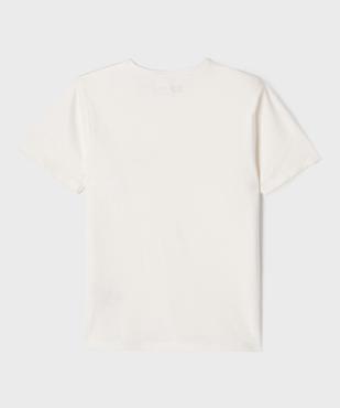 Tee-shirt manches courtes imprimé fille vue3 - GEMO 4G FILLE - GEMO