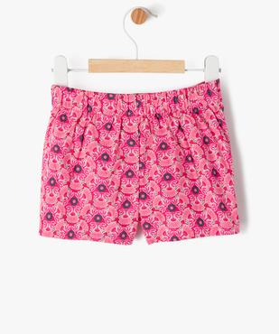 Jupe-short imprimé à volant bébé fille vue3 - GEMO(BEBE DEBT) - GEMO