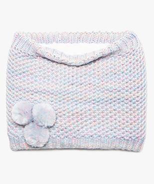 Snood fille multicolore à paillettes et doublure chaude vue1 - GEMO (ENFANT) - GEMO