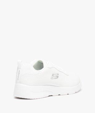 Baskets femme unies légères à lacets - Skechers vue4 - SKECHERS - GEMO