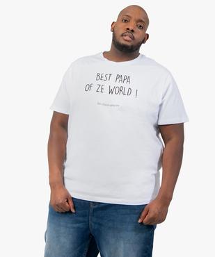 Tee-shirt homme à message Gémo X Les vilains garçons vue1 - GEMO (G TAILLE) - GEMO