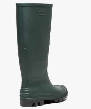 Bottes de pluie à semelle crantée vue4 - GEMO (EQUIPT) - GEMO