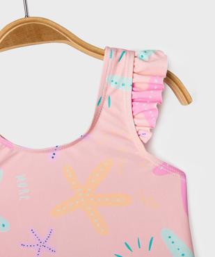 Maillot de bain 2 pièces à motifs étoiles de mer bébé fille vue2 - GEMO(BEBE DEBT) - GEMO