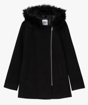 Manteau à capuche avec fermeture asymétrique femme vue4 - GEMO(FEMME PAP) - GEMO