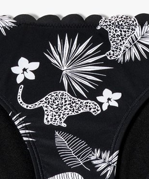 Bas de maillot de bain fille imprimé vue2 - GEMO (JUNIOR) - GEMO