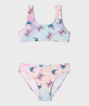 Maillot de bain 2 pièces à motif Stitch fille - Disney vue1 - LILO & STITCH - GEMO