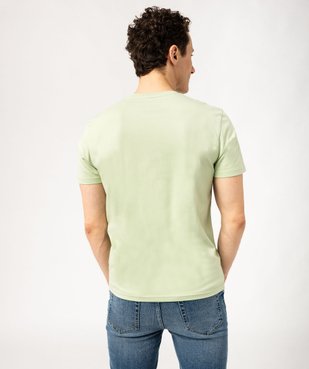 Tee-shirt manches courtes à motif estival homme vue3 - GEMO 4G HOMME - GEMO