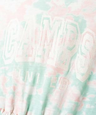 Combishort fille effet tie and dye - Camps United vue3 - CAMPS UNITED - GEMO