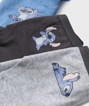 Shorty en coton stretch imprimé fille - Stitch (lot de 3) vue2 - LILO & STITCH - GEMO