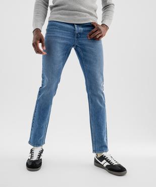 Jean Straight délavé homme vue1 - GEMO 4G HOMME - GEMO
